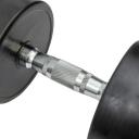 Commercial Round Pu Dumbbell Set - 6 Pairs [2.5kg - 15kg]