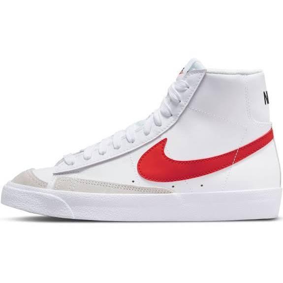 Nike Blazer Mid 77 White Blue Red (GS)