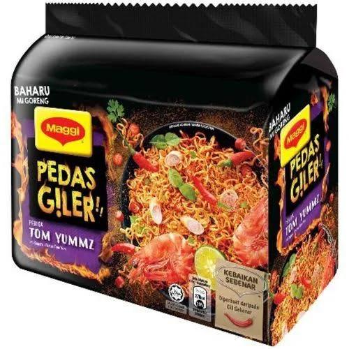 Maggi Pedas Giler Tom Yum Mi Goreng 5pk 380g - Asian Pantry | Asian Grocery