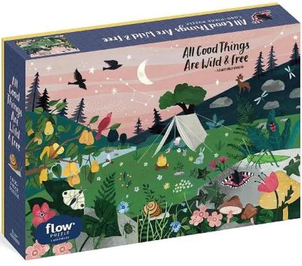 All Good Things Are Wild and Free 1,000-Piece Puzzle (Flow)