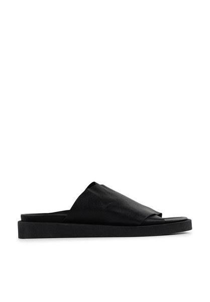 Bueno Jesse Flat Sandals - Black - 37 - AfterPay & zipPay Available