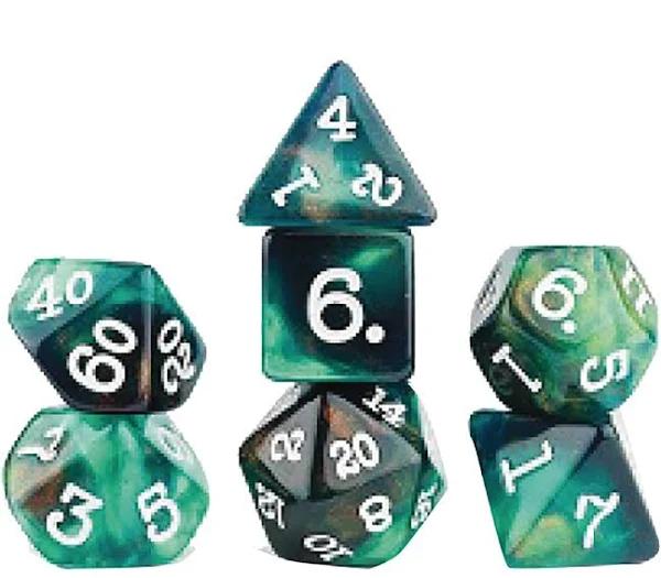 Sirius Dice - Seamoss Dice Set 7