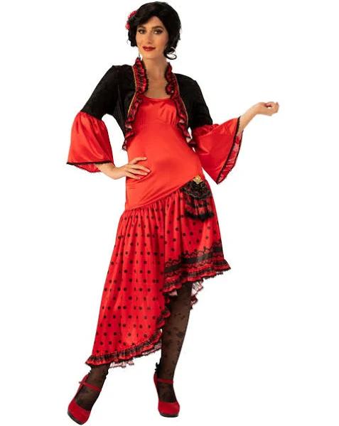 Spanish Dancer Adult Costume - Large