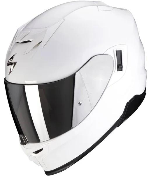 Scorpion EXO-520 Evo Air Solid Helmet, White, Size XS