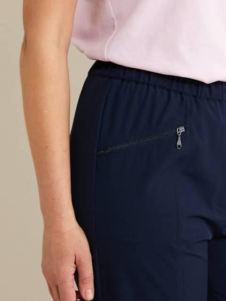 Black Pepper | Eureka Full Length Pant | Female | Navy | Size 18 | Classic