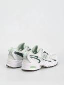 New Balance 530 Shoes White Green - 36