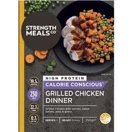 Strength Meals Co Calorie Conscious Grilled Chicken Dinner 350g