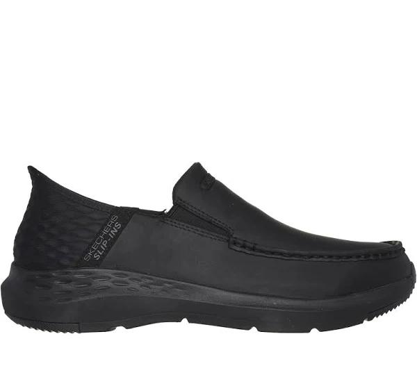 Skechers Slip-Ins: Parson - Oswin Black Size 14 Male US | AfterPay Available