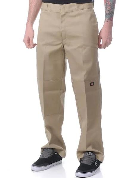 Dickies Double Knee Work Pants Beige 30