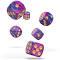 Oakie DOAKIE Dice D6 16 mm GemiDice - Amethyst (12)