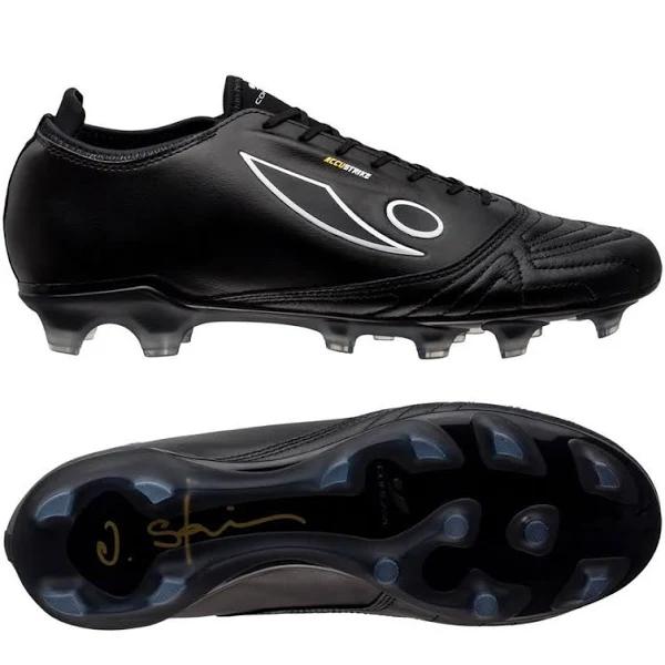 Concave Mens Pro V1 VPS Football Boots - Black / White / Gold