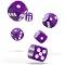 Oakie DOAKIE Dice D6 12 mm Solid - Purple (36)