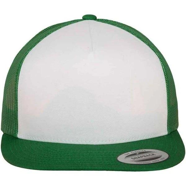 Flexfit Unisex Adult Contrast Trucker Cap Kelly Green One Size Mixed Unisex Adult Trucker Cap