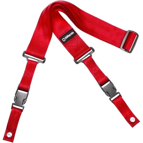 DiMarzio Cliplock Strap Red