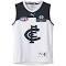 Carlton Blues 2024 Kids Away Guernsey White XS