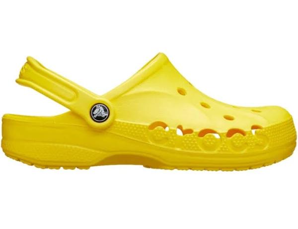 Crocs Unisex Baya Clog Sandals (Lemon, Size M6-W8 US)