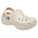 Crocs Women's Classic Platform Lined Clog; White, W9