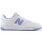 New Balance Unisex BB80 White/Grey - Size 8