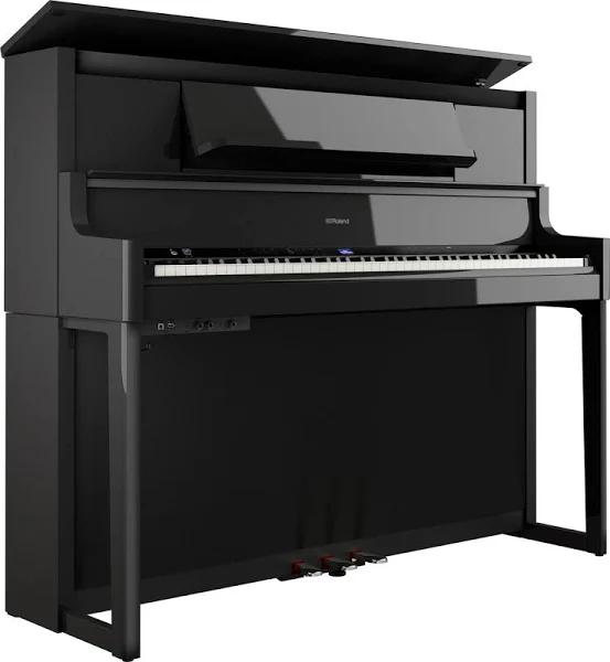 Roland LX9 Upright Digital Piano & Stool - Polished Ebony