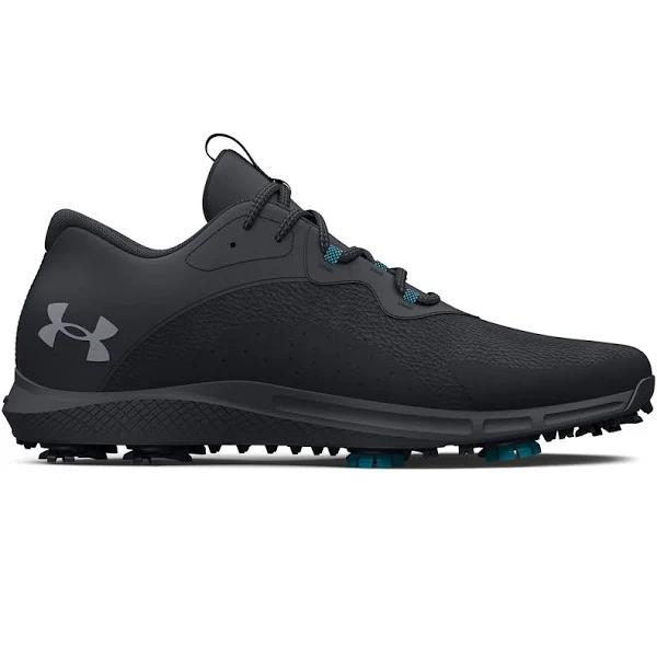 Under Armour Men's Charged Draw 2 Wide Golf Shoes Black 10.5