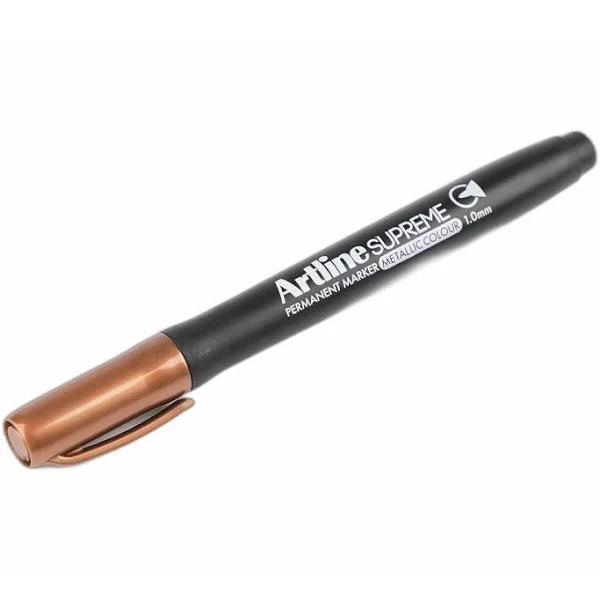 Artline 109934 Supreme Metallic Marker Bronze - Box of 12