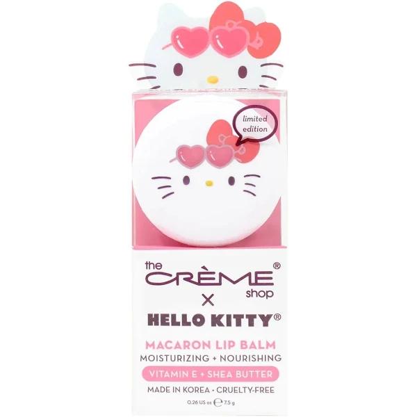 The Creme Shop - Hello Kitty Macaron Lip Balm Strawberry Milkshake