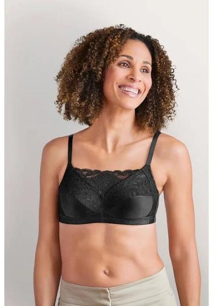 Amoena Isabel Camisole Soft Cup Bra Black