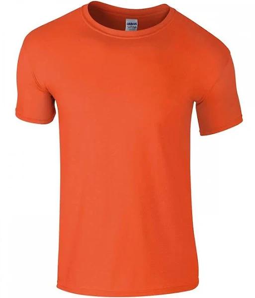 Gildan Childrens Soft Style T Shirt 64000B Orange XS