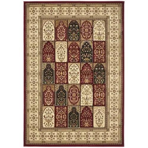 Burgundy with Ivory Traditional Panel Rug Size: 200 cm x 290 cm - Pay with AfterPay or zipPay On Rugs