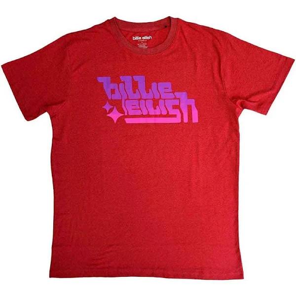 Billie Eilish Purple Logo T Shirt