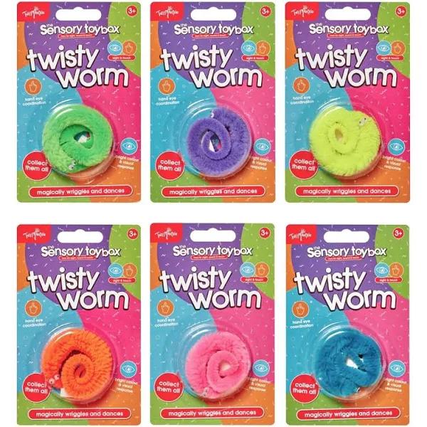 ToyMania The Sensory Toybox Twisty Worm - Assorted