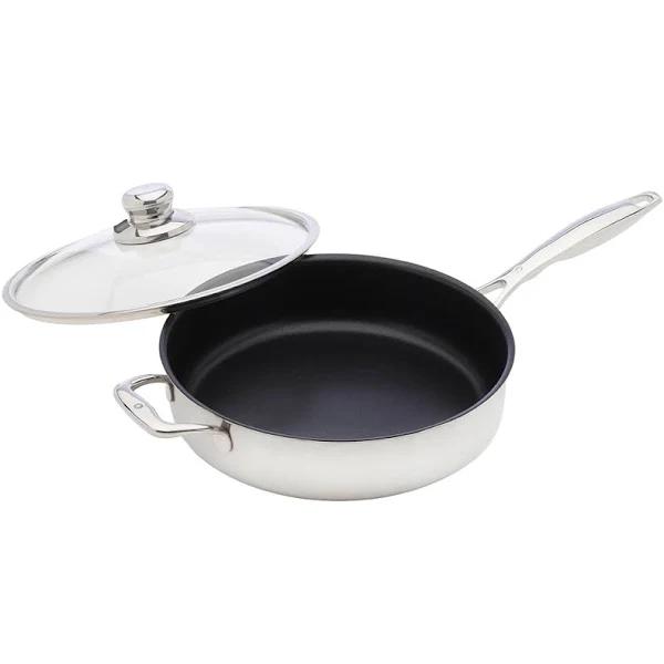 Swiss Diamond XD Non-stick Clad Saute Pan with Lid 28cm