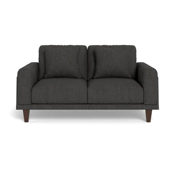 Carnaby Fabric Sofa Charcoal Grey by Freedom