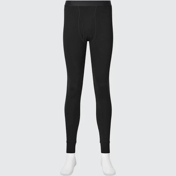 Uniqlo HEATTECH Thermal Cotton Extra Warm Tights - Black Size M