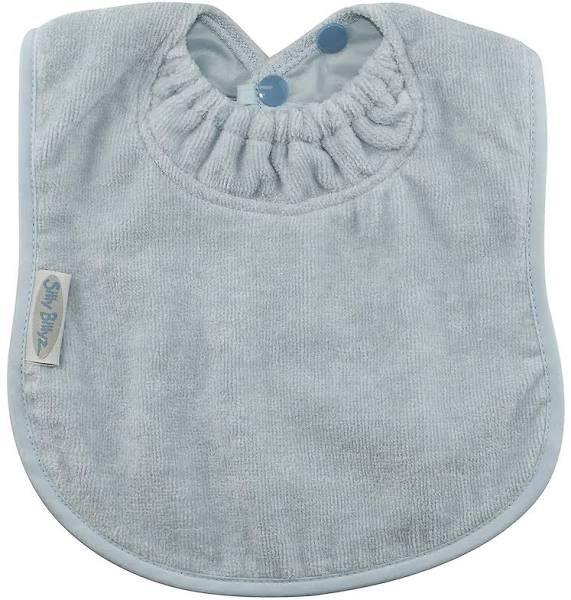 Silly Billyz Dusty Blue Towel Large Bib