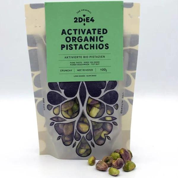 2die4 Organic Activated Pistachio 100g