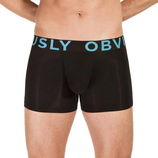 Obviously Black EveryMan AnatoMAX Boxer Brief 3inch Leg