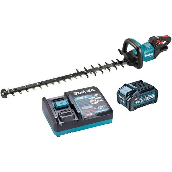 Makita 40V Max 4.0Ah 750mm Brushless Cordless Hedge Trimmer Kit - UH007GM101