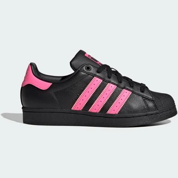 Adidas Originals Sneakers 'Superstar' Female Black Logo Print Size 6