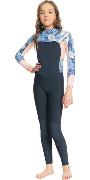 Roxy Girls 2023 Swell Series 4/3mm Back Zip Wetsuit - Allur