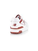 New Balance Women's 550 White/Brick Red - Size 5