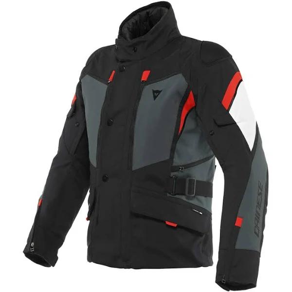 Dainese Carve Master 2 Lady GORE-TEX Jacket - Black/Frost-Grey/Red 48