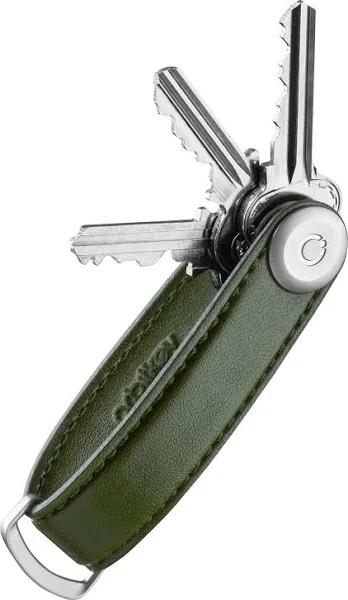 Orbitkey Cactus Leather Key Organiser - Cactus Green