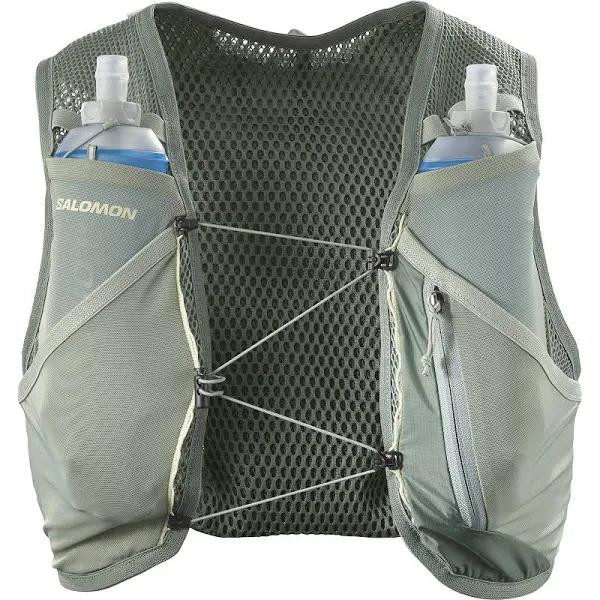 Salomon Active Skin 4 Set Unisex Hydration Vest - Laurel Wreath/Lily Pad/Aloe Wash - M