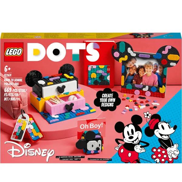 LEGO 41964 Mickey Mouse & Minnie Mouse Back-to-school Project Box - Dots