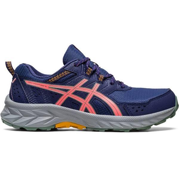 ASICS Women's GEL-Venture 9 Trail Running Shoes - Indigo Blue/Papaya