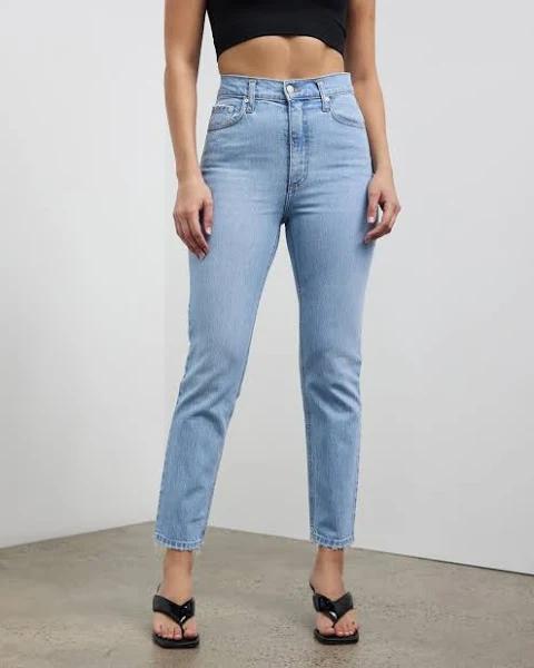 Nobody Denim - Women's Blue Slim - Frankie Jeans - Size 31 at The Iconic