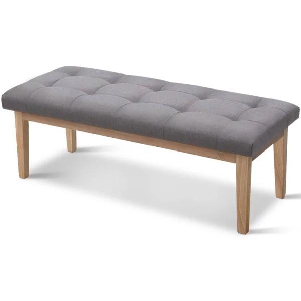 Artiss Bench Bedroom Benches Ottoman Upholstered Fabric Chair Foot Stool 120cm