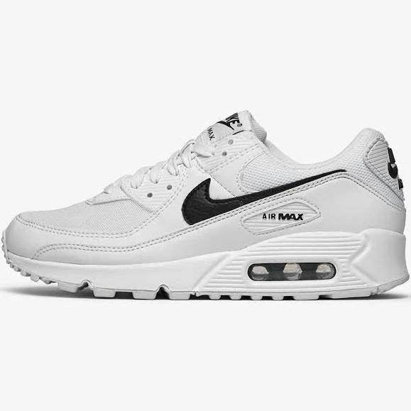 Nike Air Max 90 Women's - White/White/Black - 10