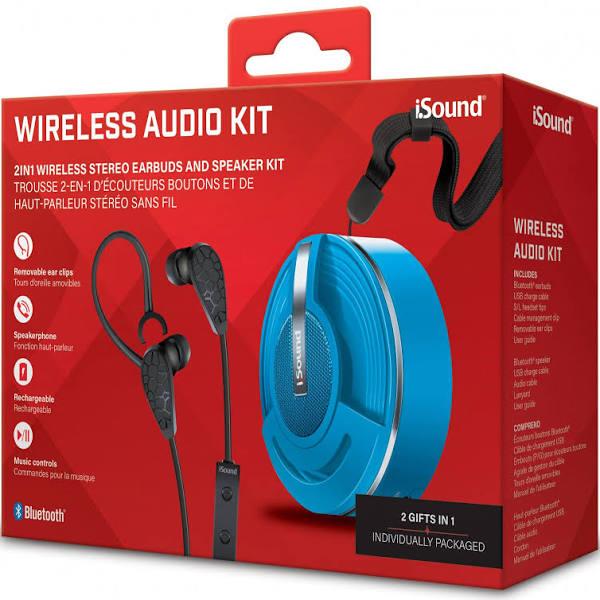 iSound Bluetooth Wireless Audio Kit (Blue)